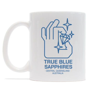 TRUE BLUE SAPPHIRES mug - Mug Thumbnail